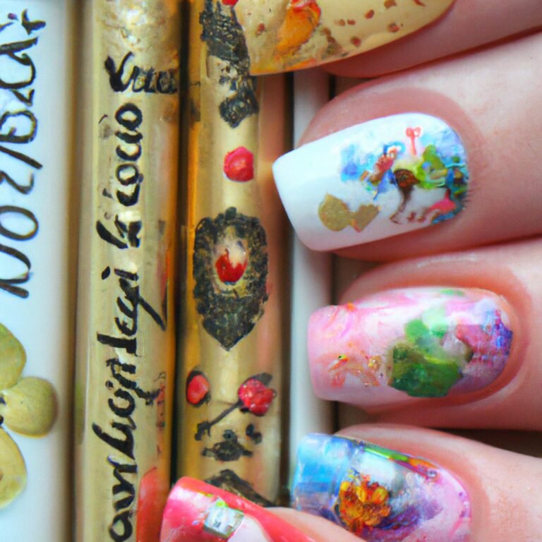 Artistic Inspirations: Exploring Famous Paintings in Nail Art Designs